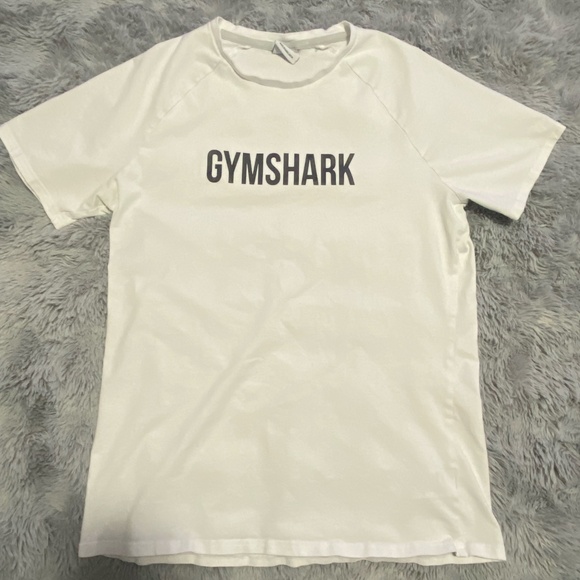 Gymshark Athletic Tee White Short Sleeve - Picture 1 of 3